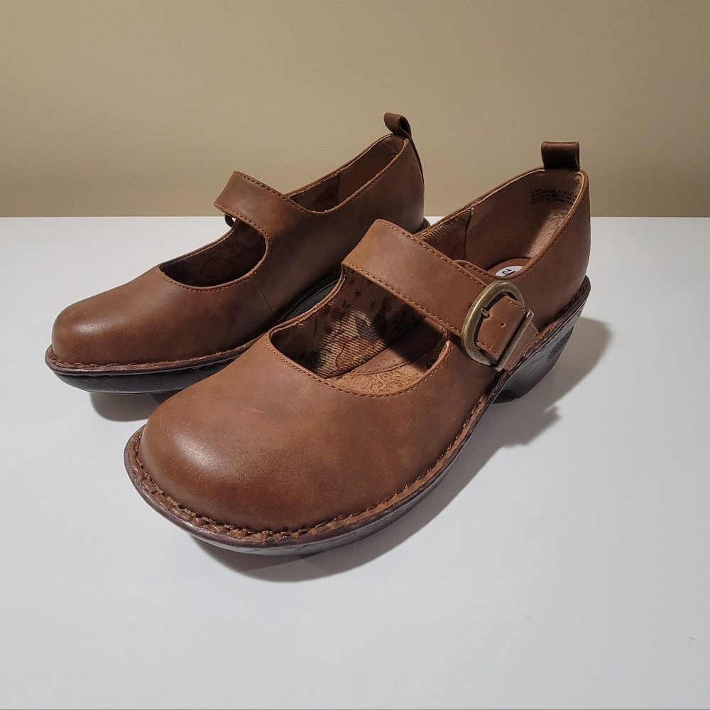 boc women's Peggy Jane Mary Jane Clog Boho Chic Shoes Size 9.5